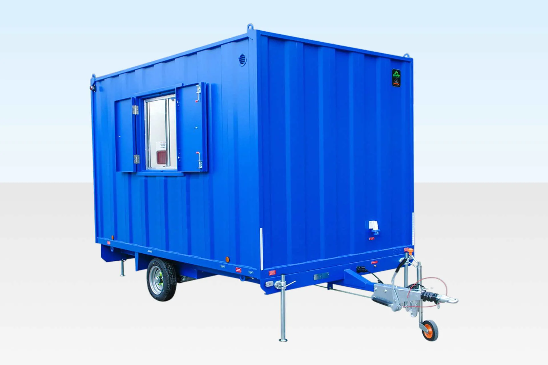 12Ft x 7Ft 6in Steel Mobile Anti-Vandal Office Cabin - Image 2