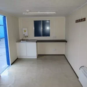 20ft x 7ft 6in Steel Mobile Anti-Vandal Office