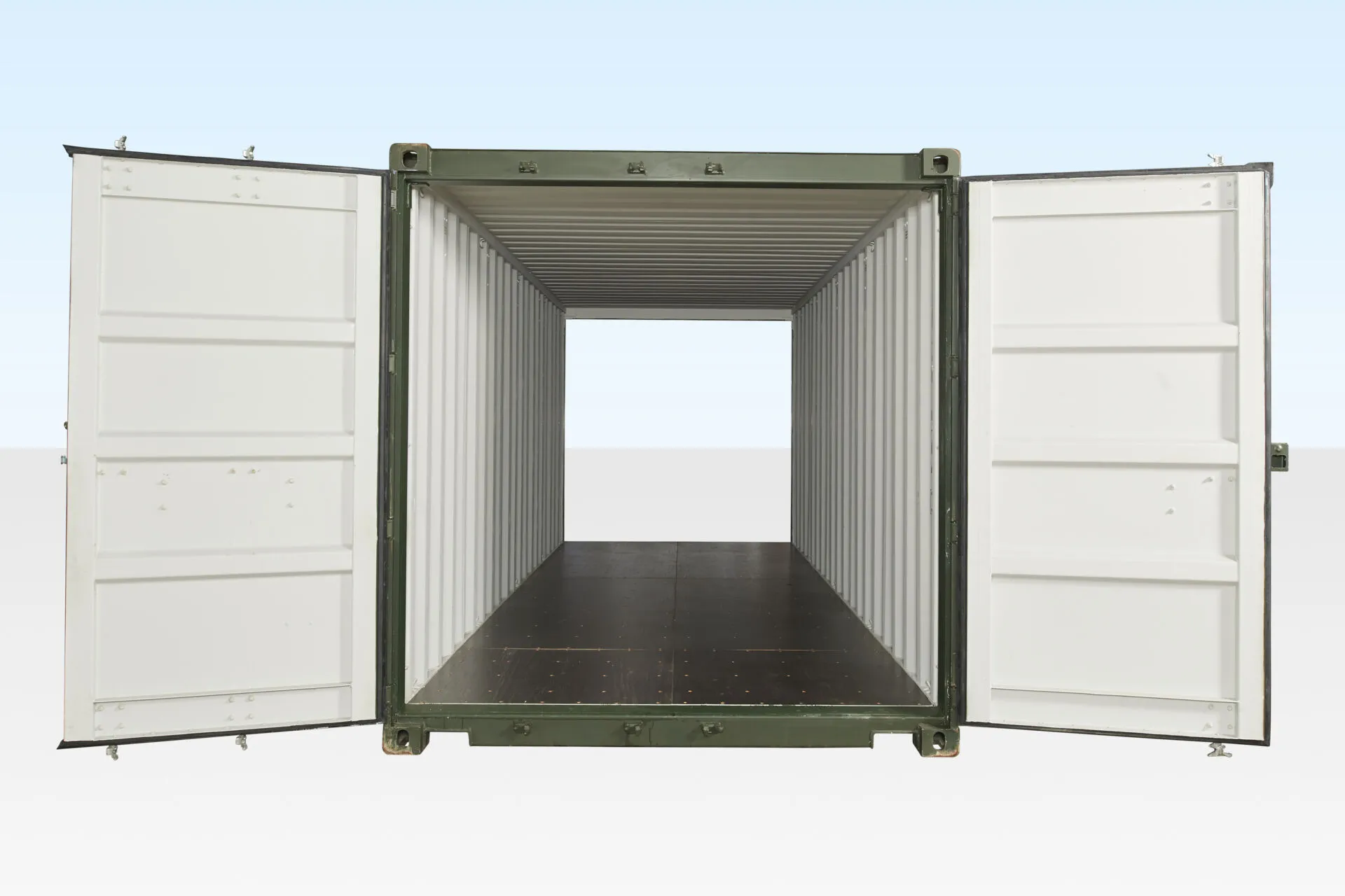 40Ft X 8Ft One Trip Tunnel Container Double End Door