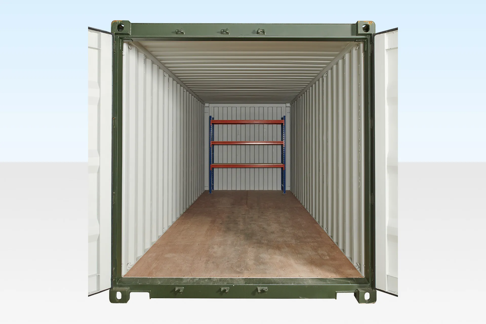 Adjustable, Heavy Duty Three Tier Racking For Rear Of Container - Image 2